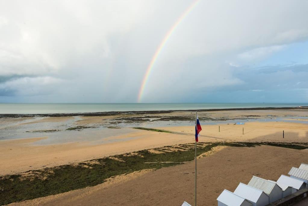 La Baleine Bleue Lejlighed Saint-Aubin-Sur-Mer  Eksteriør billede
